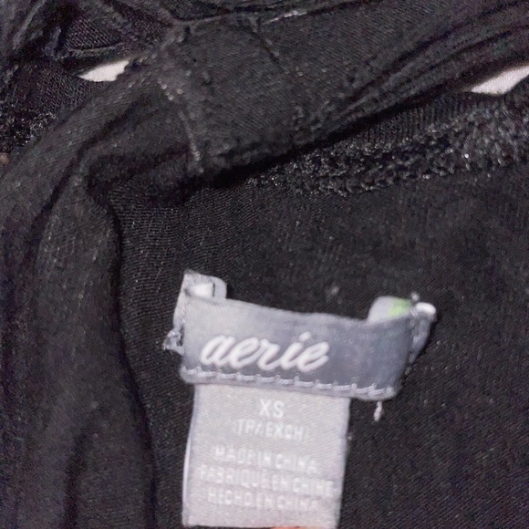Aerie black romper size XS - Picture 2 of 3